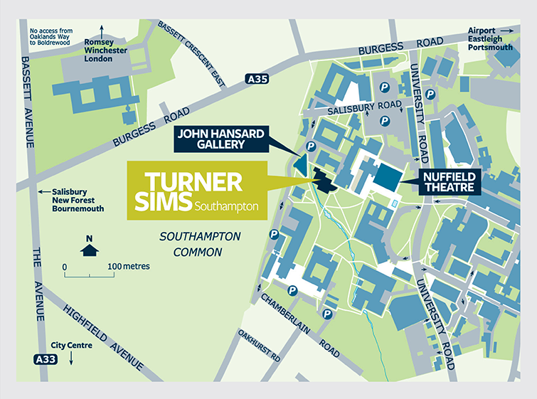 Map Uk Southampton 